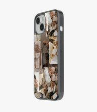 Load image into Gallery viewer, Autumnal Floral Aesthetic Glass Phone Case