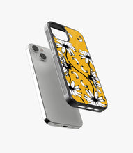 Load image into Gallery viewer, White Daisy Floral Glass Case
