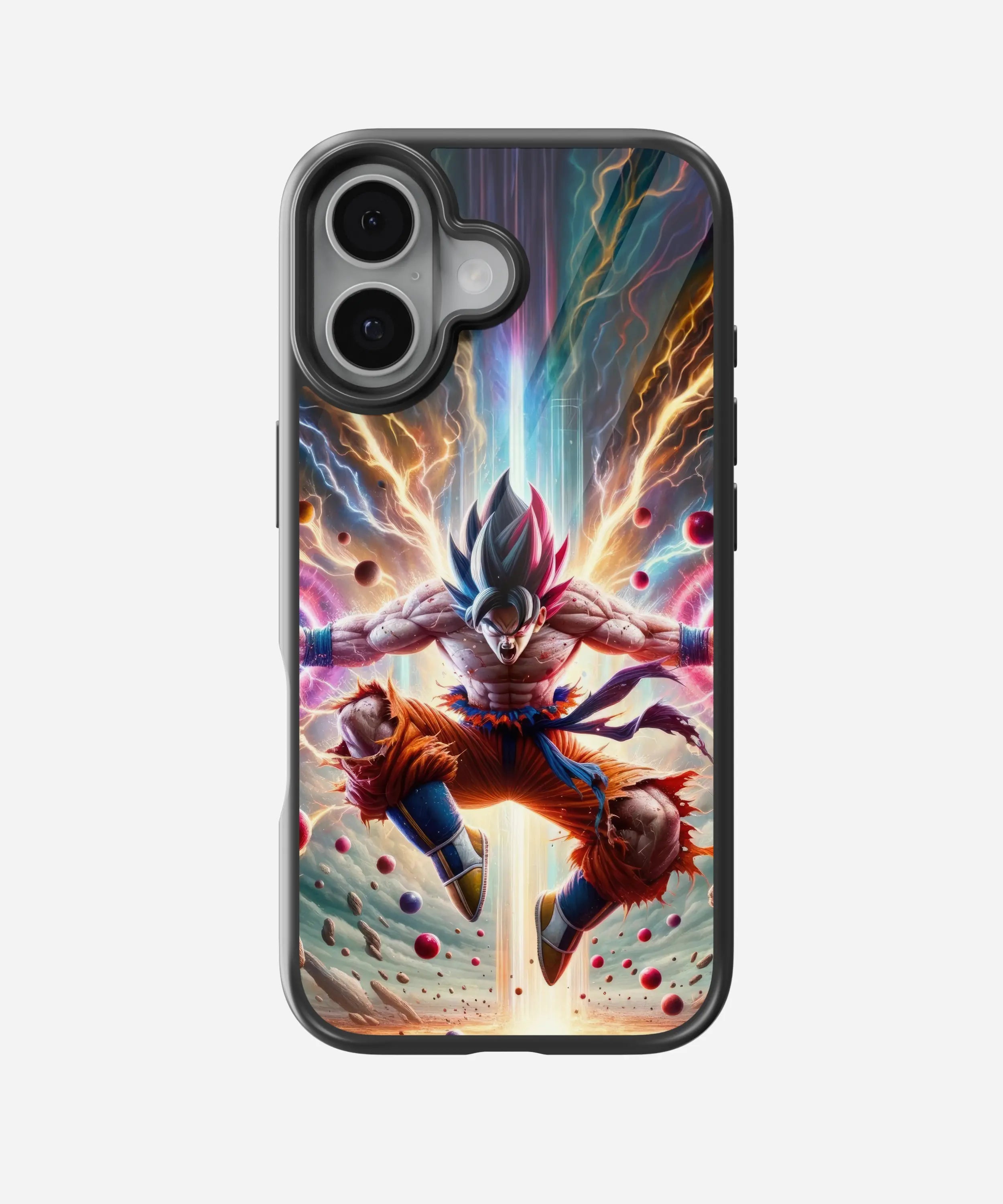 Saiyan Legend Glass Phone Case