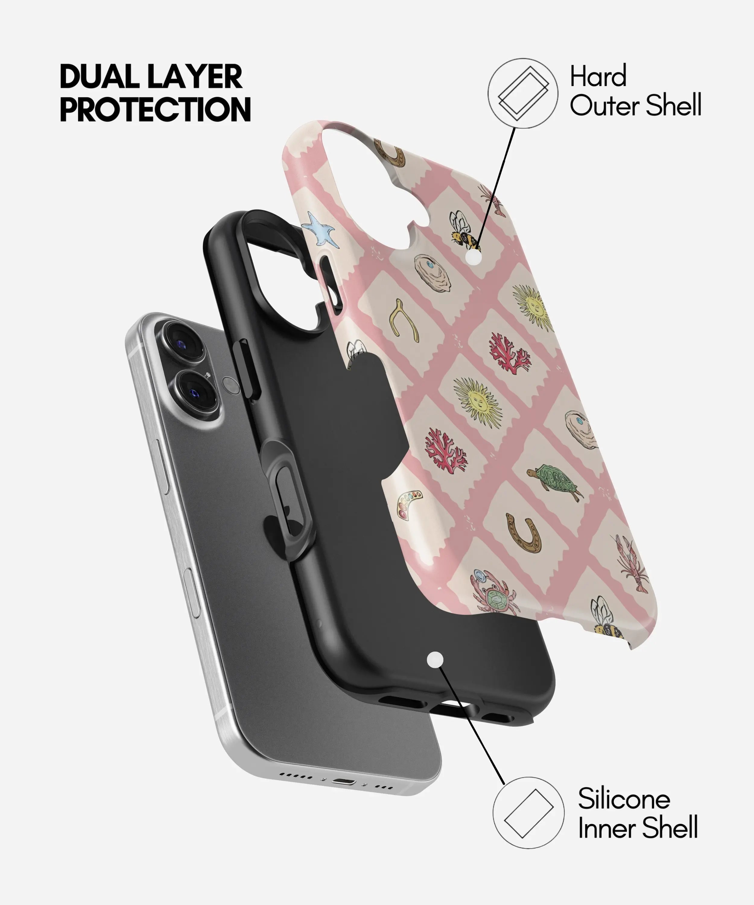Lucky Summer Charms Glossy Armoured Case