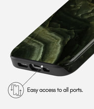 Load image into Gallery viewer, Emerald Onyx Glossy Armoured Case