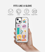 Load image into Gallery viewer, Calm Canvas Stride 2.0 Clear Phone Case