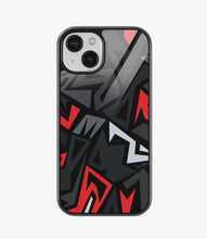 Load image into Gallery viewer, Abstract Horizon Hexagons Pattern Glass Case