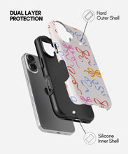 Load image into Gallery viewer, Colorpop Ribbons Glossy Armoured Case