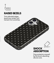 Load image into Gallery viewer, Dot Noir Glossy Armoured Case