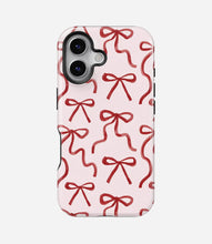Load image into Gallery viewer, Coquette Pink Bow Glossy Armoured Case