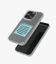 Load image into Gallery viewer, Blue Sticky Custom Note Silicone Case