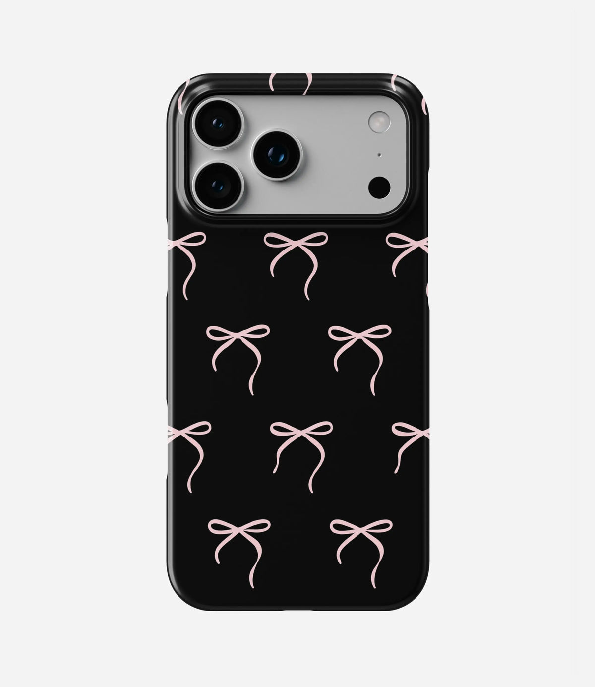 Midnight Bows SnapFit Matte Case