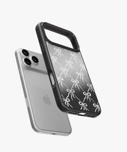 Load image into Gallery viewer, Classic Bow Charm Luxe Mirror Phone Case