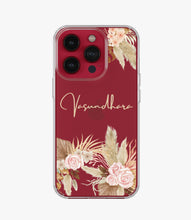 Load image into Gallery viewer, Garden Glamour Custom Name Silicone Case