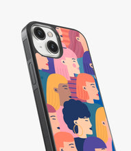 Load image into Gallery viewer, Crowded Public Women Glass Case