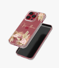 Load image into Gallery viewer, Garden Glamour Custom Name Silicone Case