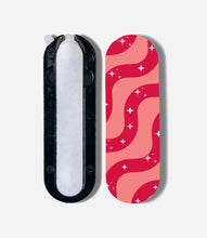 Load image into Gallery viewer, Y2K Red/Pink Retro Swirl Pop Slider