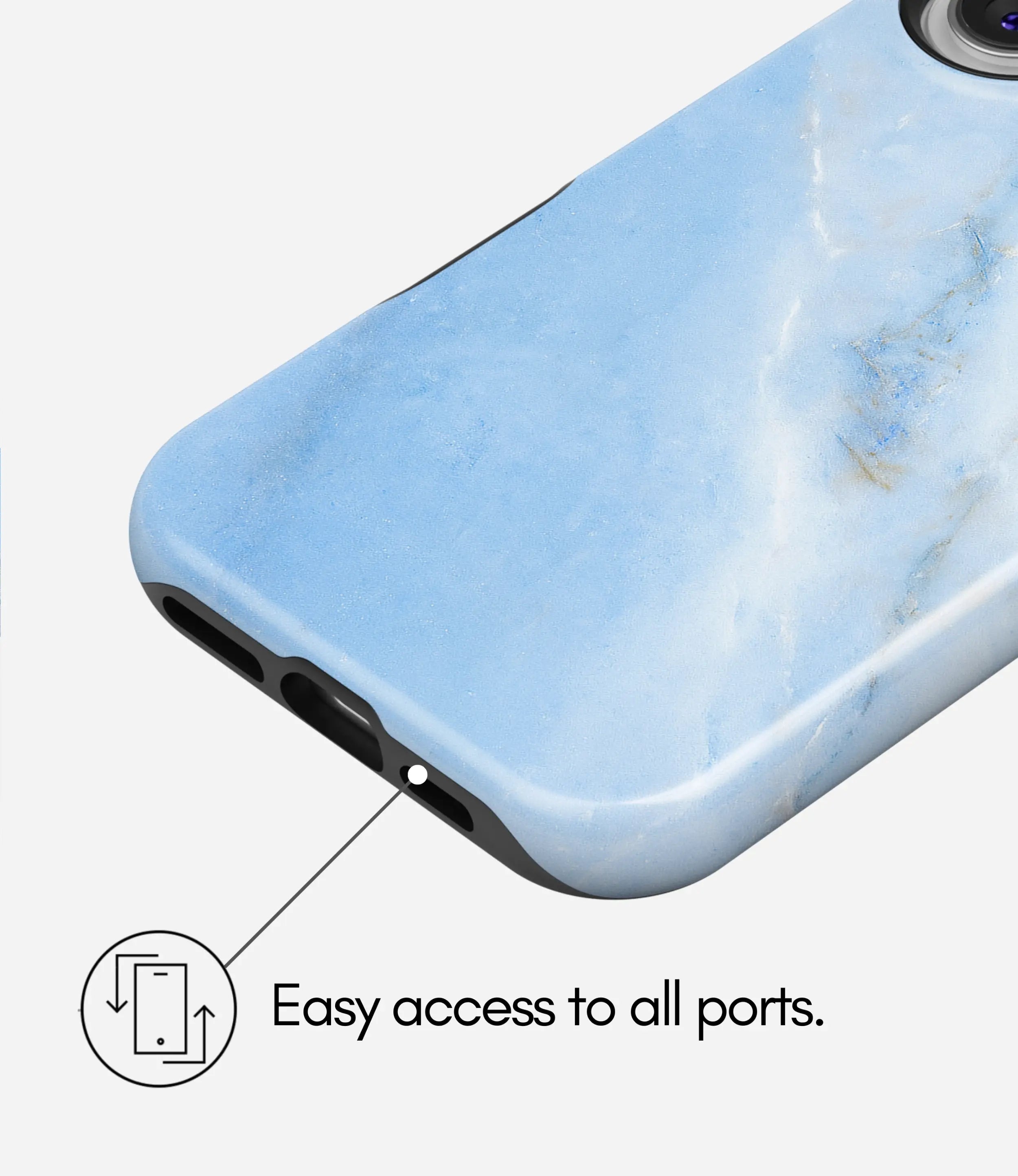 Frozen Veins Glossy Armoured Case