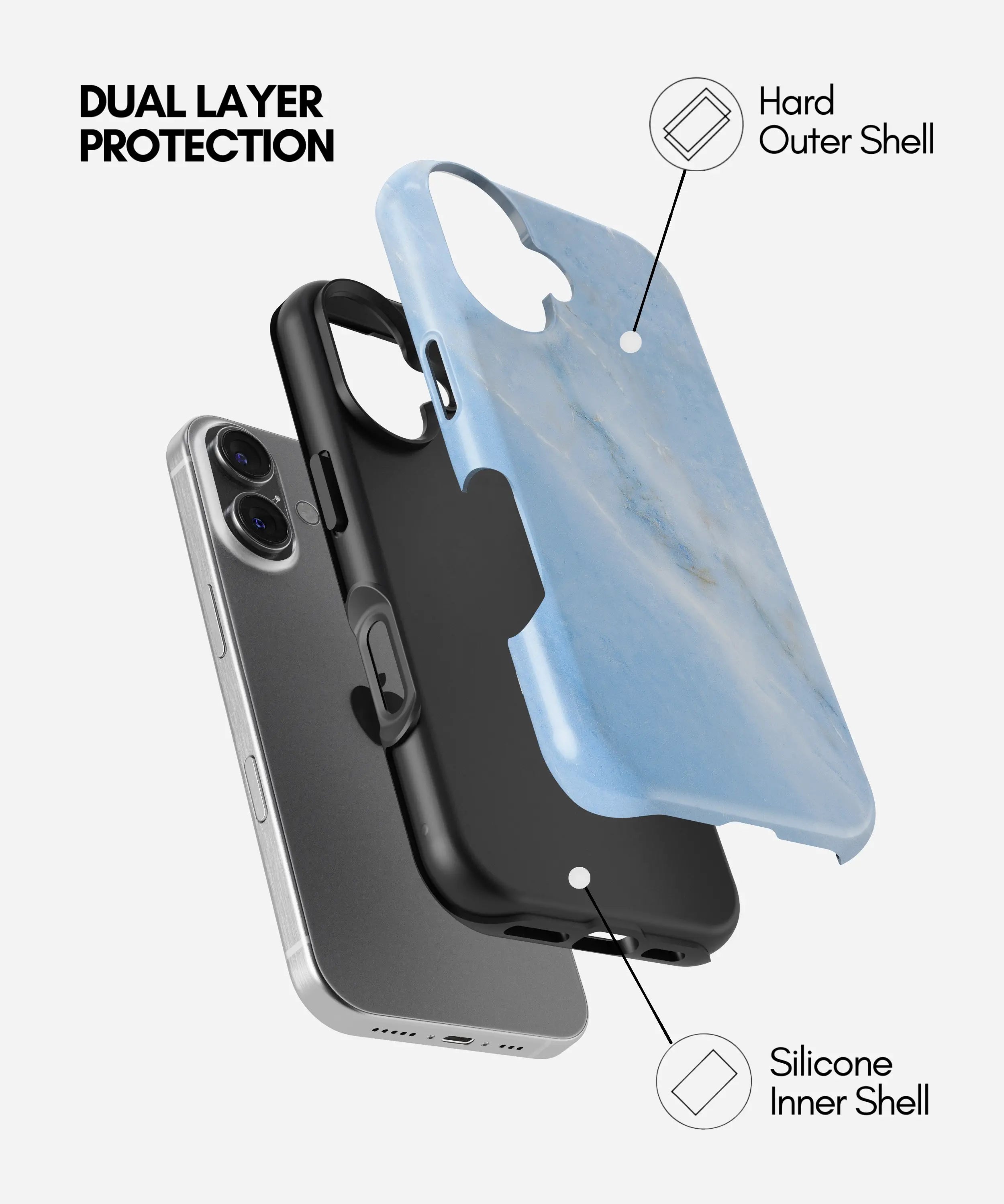 Frozen Veins Glossy Armoured Case