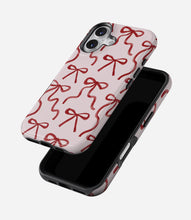 Load image into Gallery viewer, Coquette Pink Bow Glossy Armoured Case