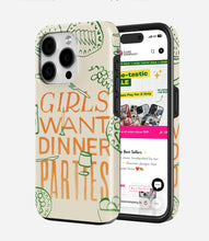 Load image into Gallery viewer, Girls Just Wanna Eat Glossy Armoured Case