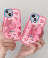 Load image into Gallery viewer, Pastel Cute Bow Soft Silicone Phone Case
