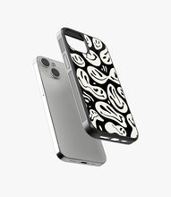 Load image into Gallery viewer, Liquify Ghost Black Glass Case