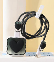 Load image into Gallery viewer, 3D Pastel Heart Charger Case & Cable Protector (18W/20W)