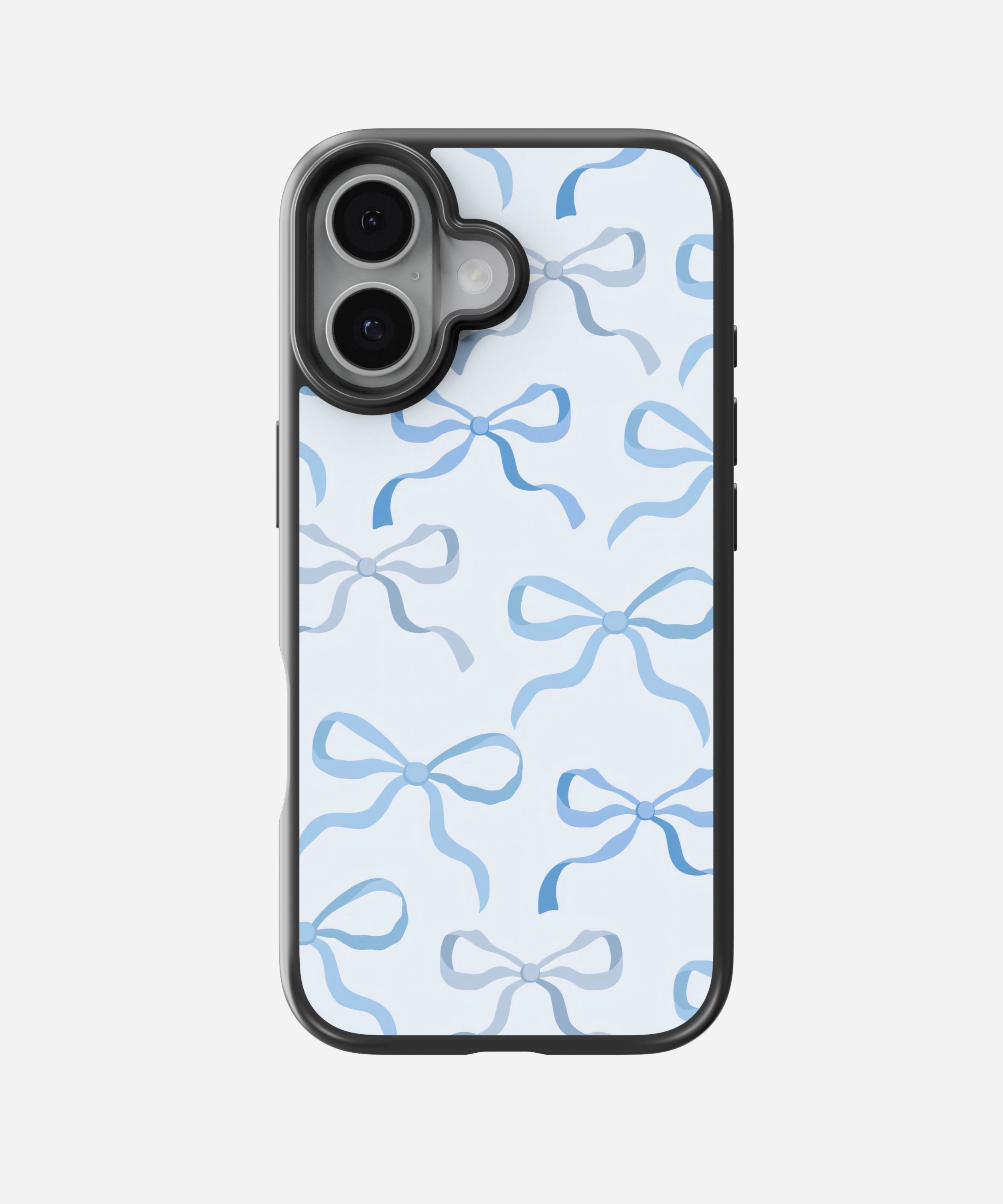 Blue Belle Bows Hybrid Matte Case