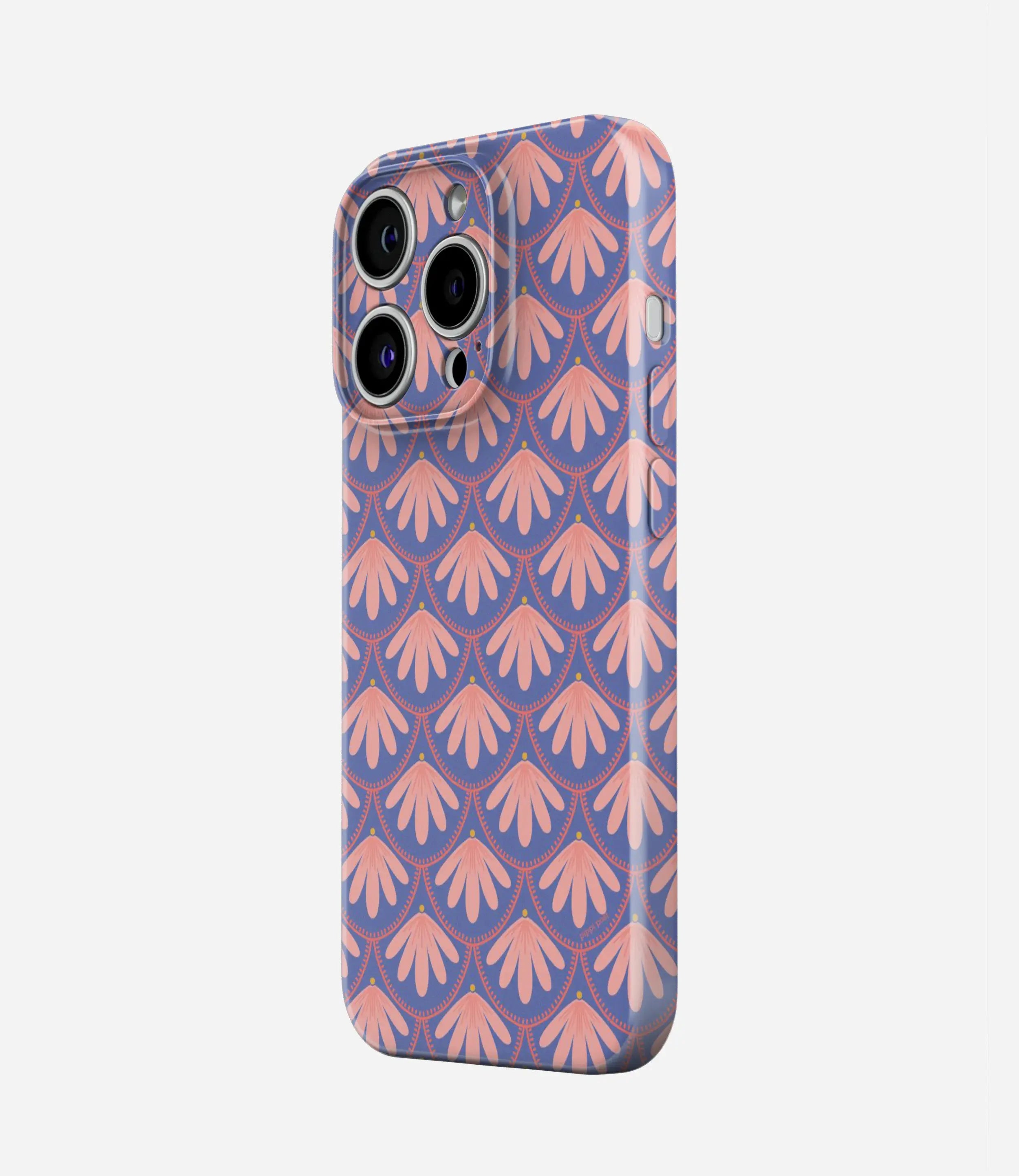 Bloom Scallops Glossy Hard Case