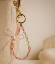 Load image into Gallery viewer, Rose Ribbons Phone Charm