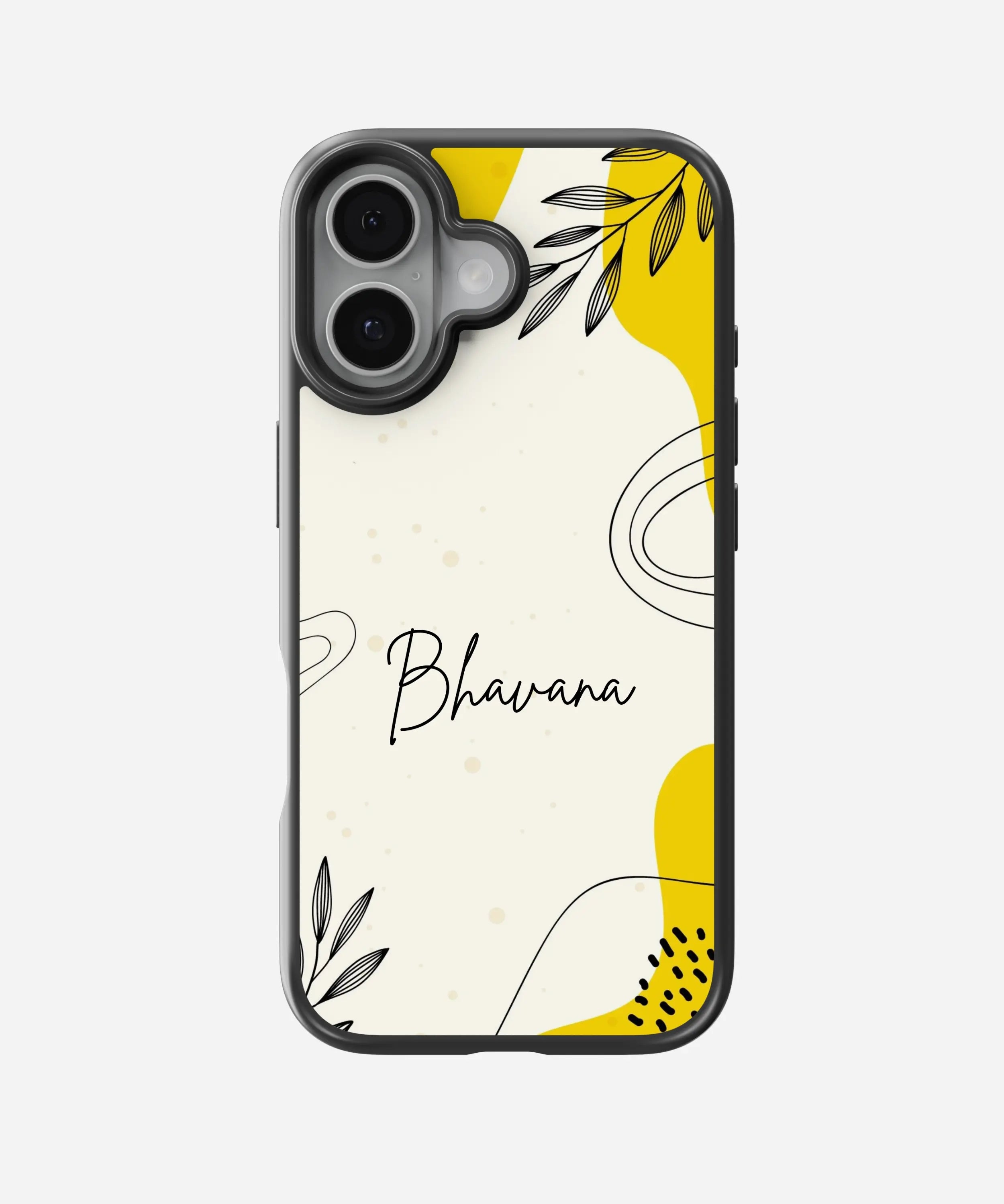 Flower Child Custom Name Hybrid Matte Case