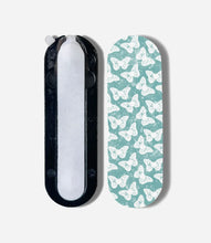 Load image into Gallery viewer, Y2K Tie Dye Turquoise Butterfly Pop Slider