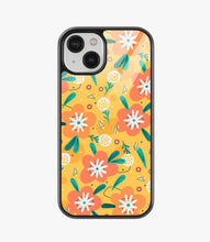 Load image into Gallery viewer, Poppy Pattern Floral Glass Case