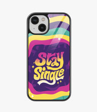 Load image into Gallery viewer, Stay Single Glass Case