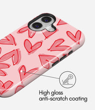 Load image into Gallery viewer, Love Scribbles Glossy Armoured Case