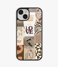 Load image into Gallery viewer, Love Picaso Aesthetic Glass Phone Case