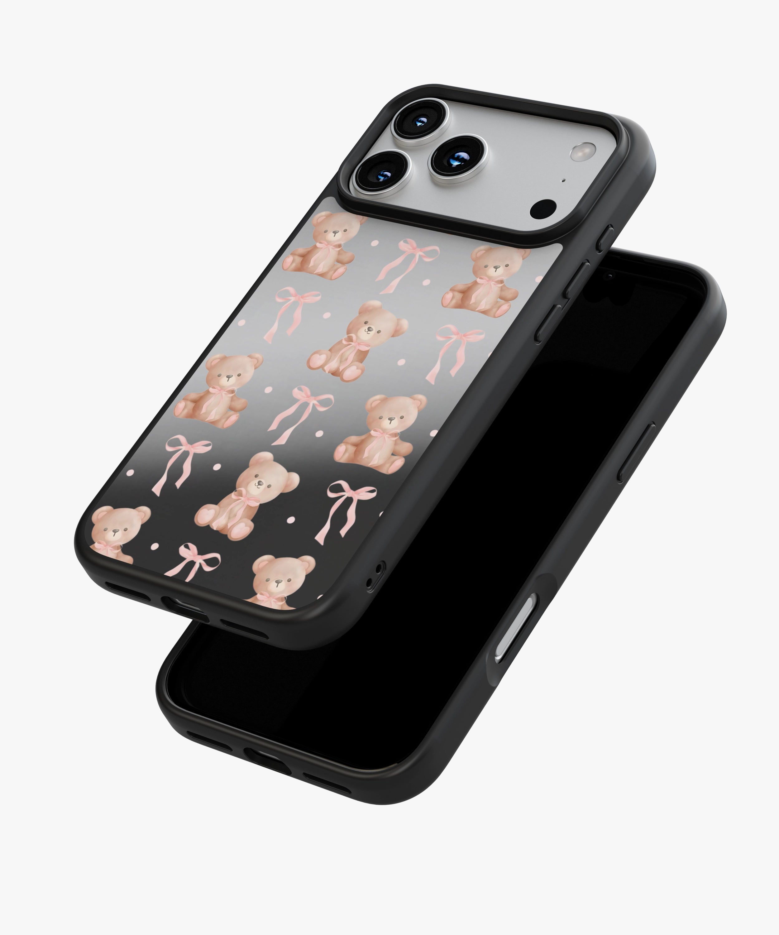 Blush Teddy Luxe Mirror Phone Case
