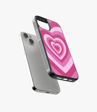 Load image into Gallery viewer, Y2K Pink & White Glass Case