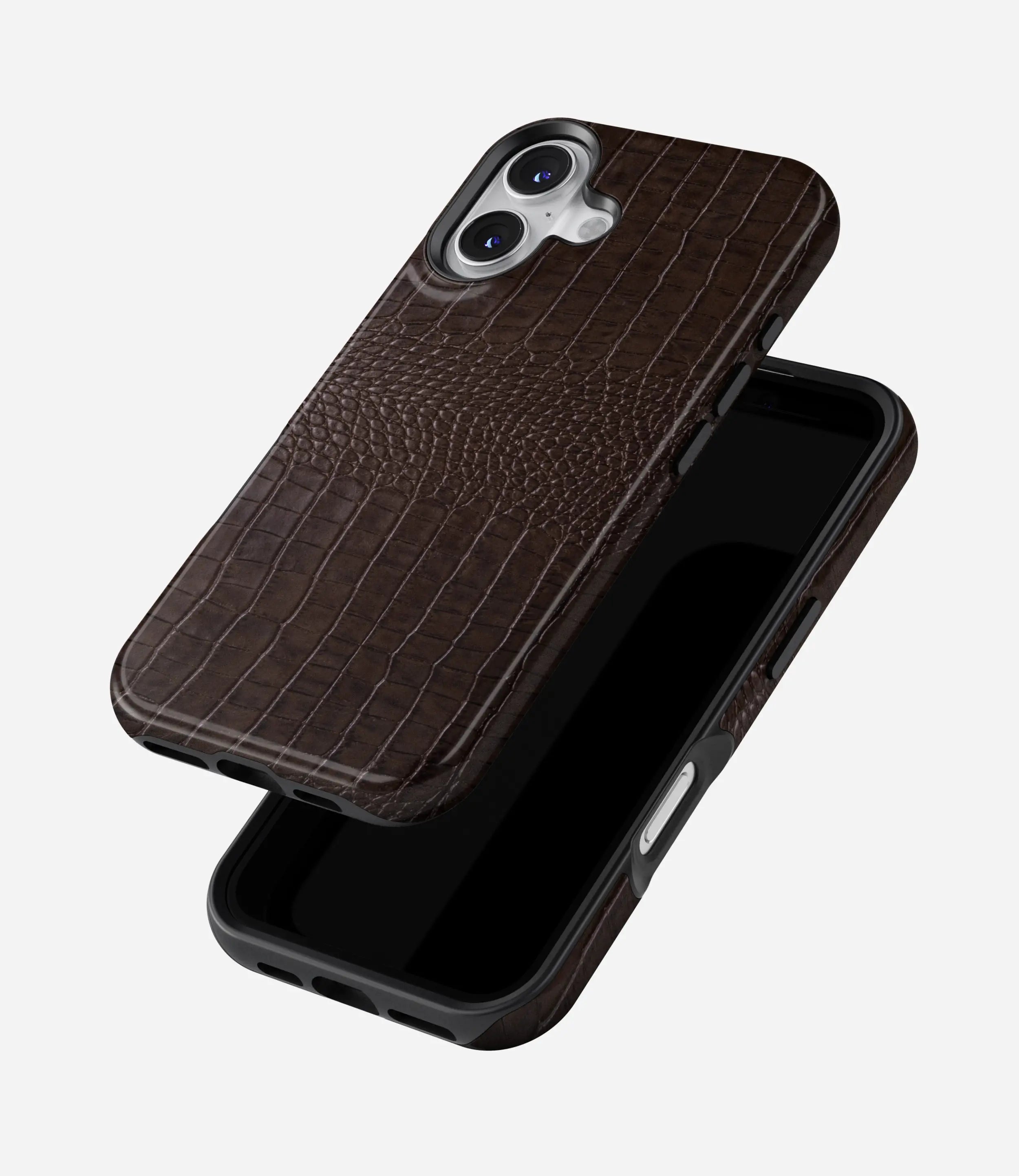 Cocoa Crocodile Glossy Armoured Case