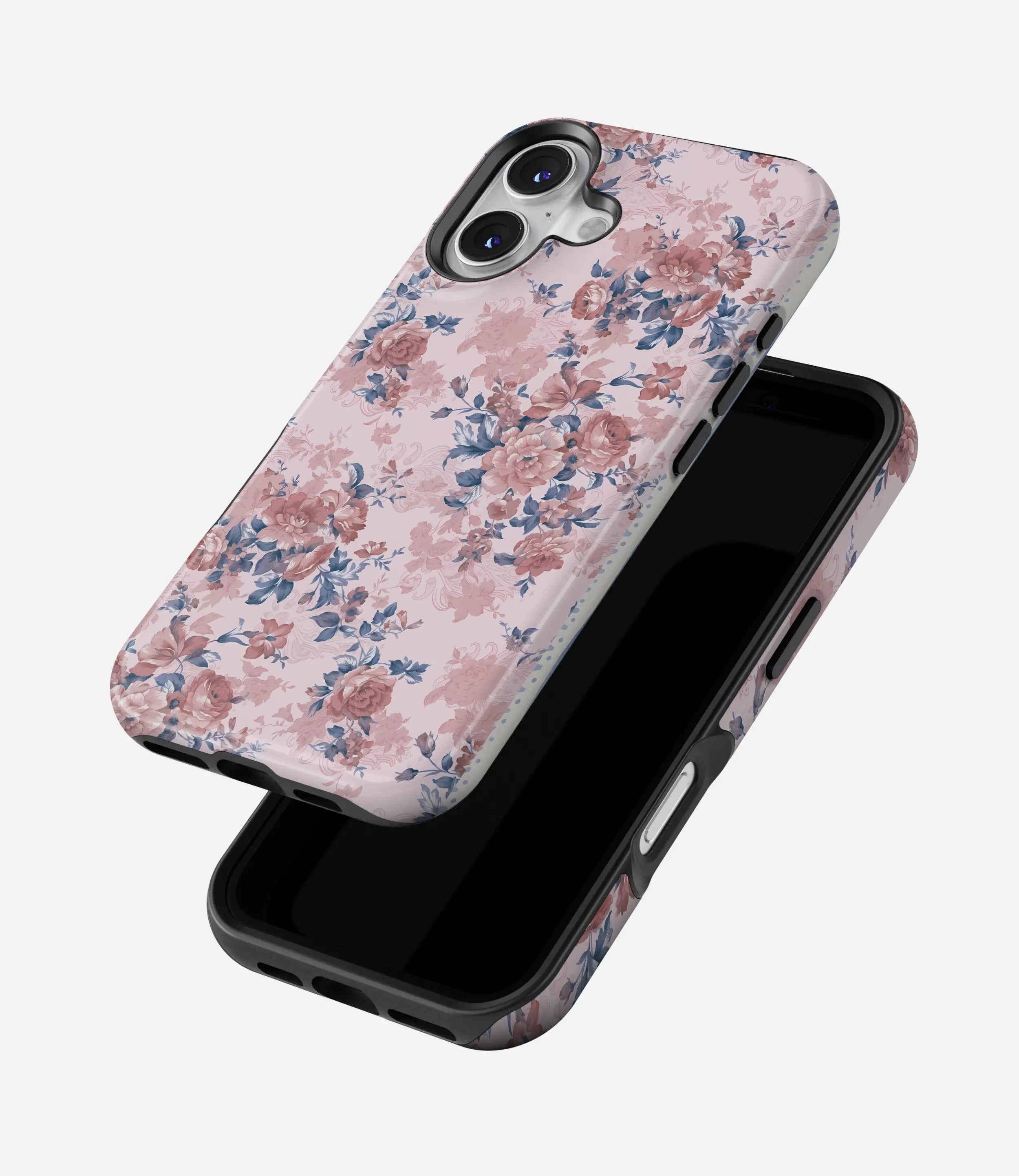Rosewood Bloom Glossy Armoured Case