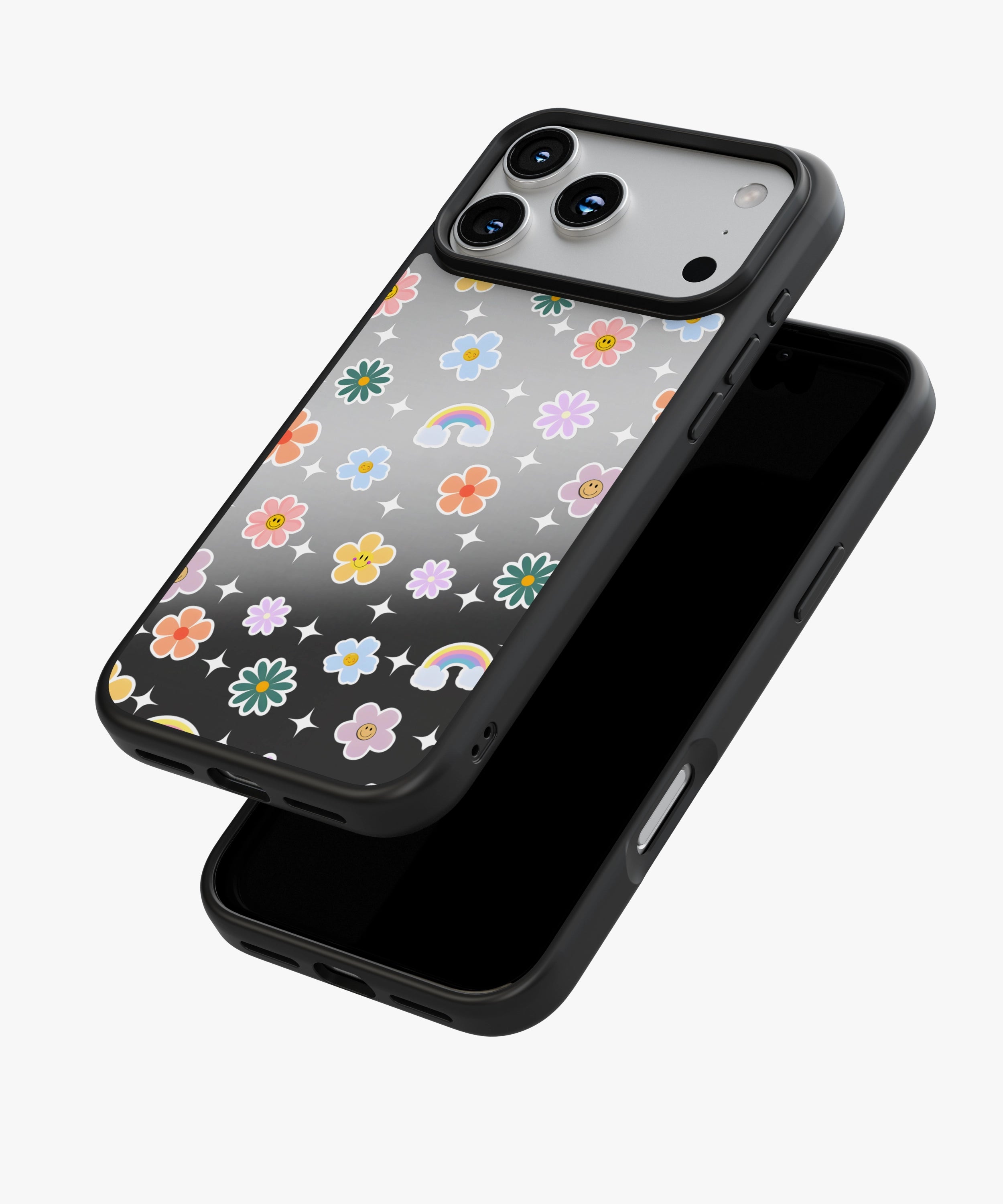 Sparkle Bloom Luxe Mirror Phone Case