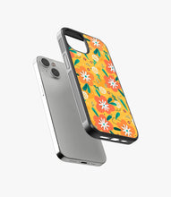 Load image into Gallery viewer, Poppy Pattern Floral Glass Case