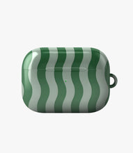Load image into Gallery viewer, Matcha Wave Glossy Airpod Case