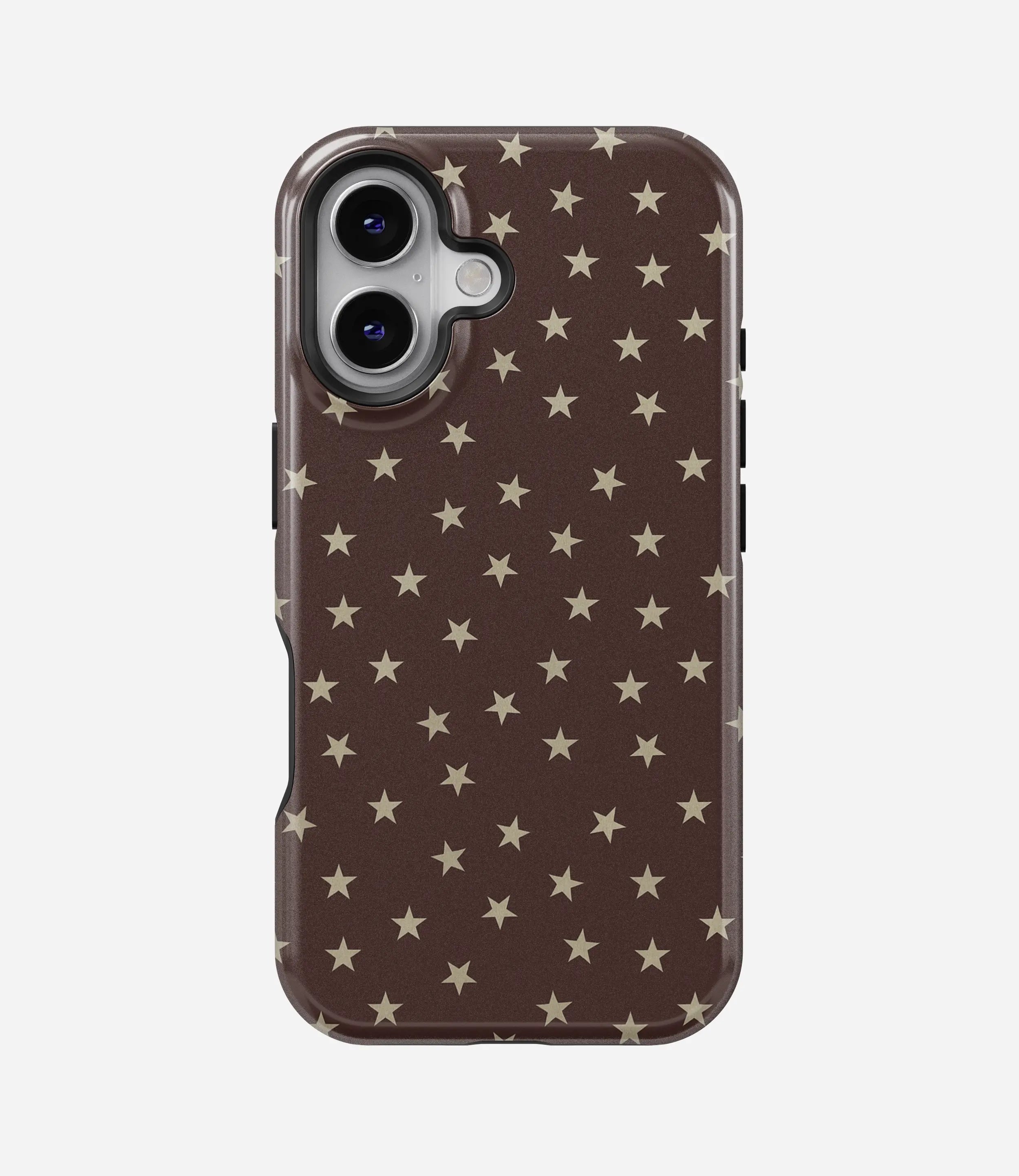Mocha Stars Glossy Armoured Case