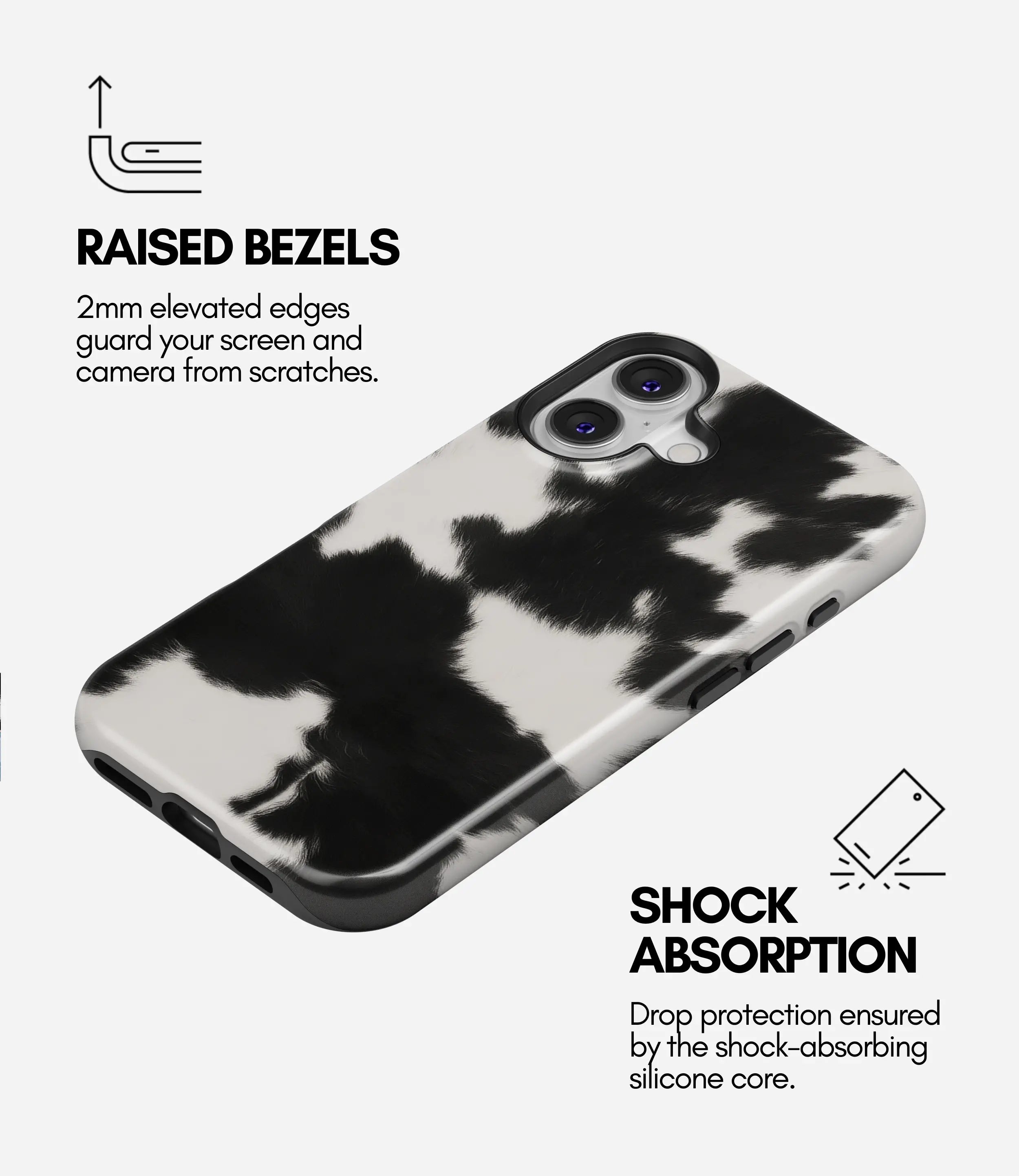 Moody Moo Glossy Armoured Case