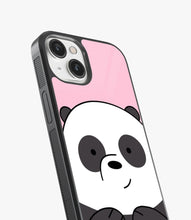 Load image into Gallery viewer, Panda Face Glass Case