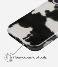 Load image into Gallery viewer, Moody Moo Glossy Armoured Case