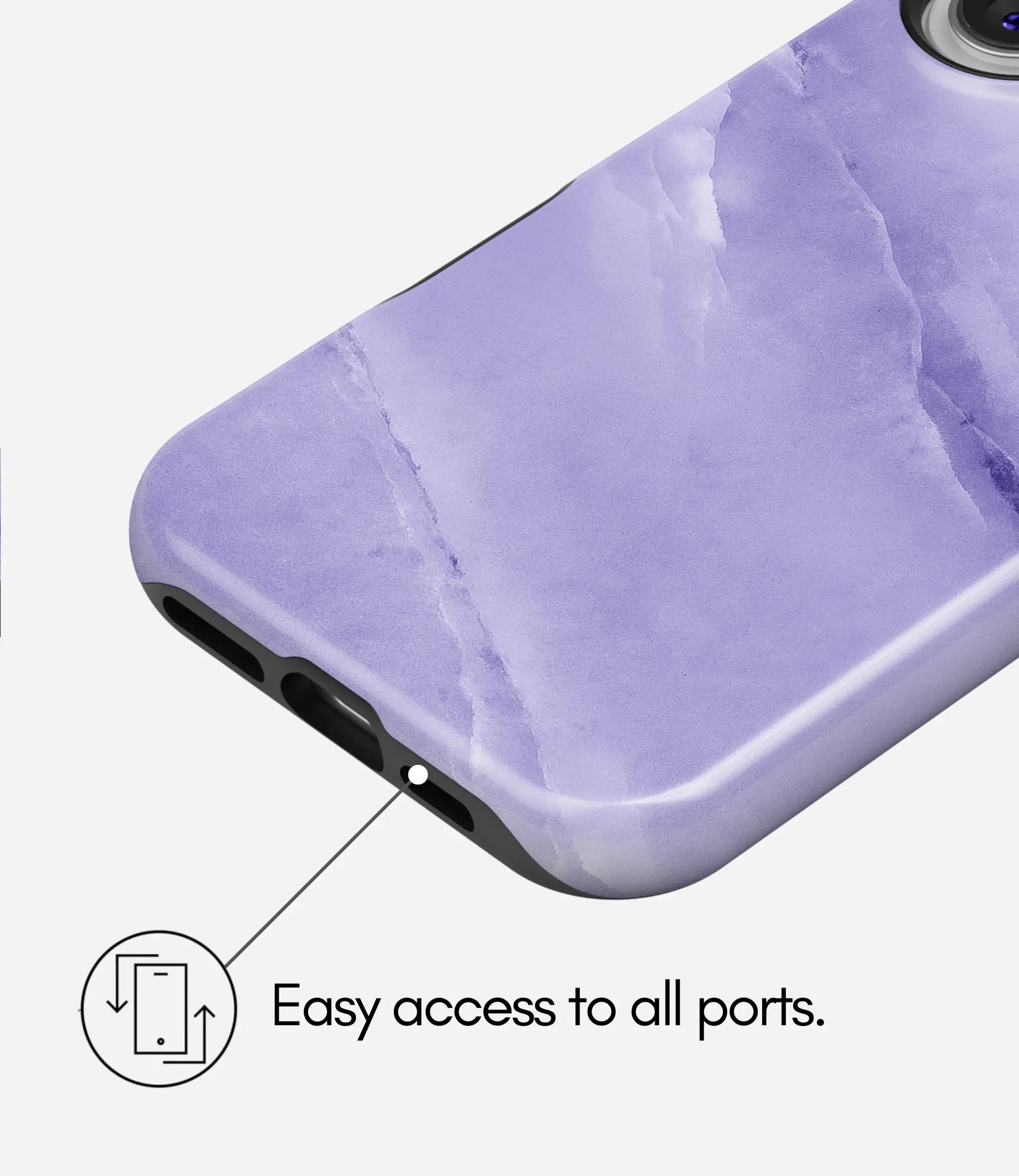 Lavender Quartz Glossy Armoured Case