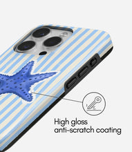 Load image into Gallery viewer, Coastal Starfish Glossy Armoured Case