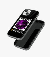 Load image into Gallery viewer, Purple Moon Glass Case