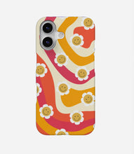 Load image into Gallery viewer, Daisy Floral Smiley Face Phone Case