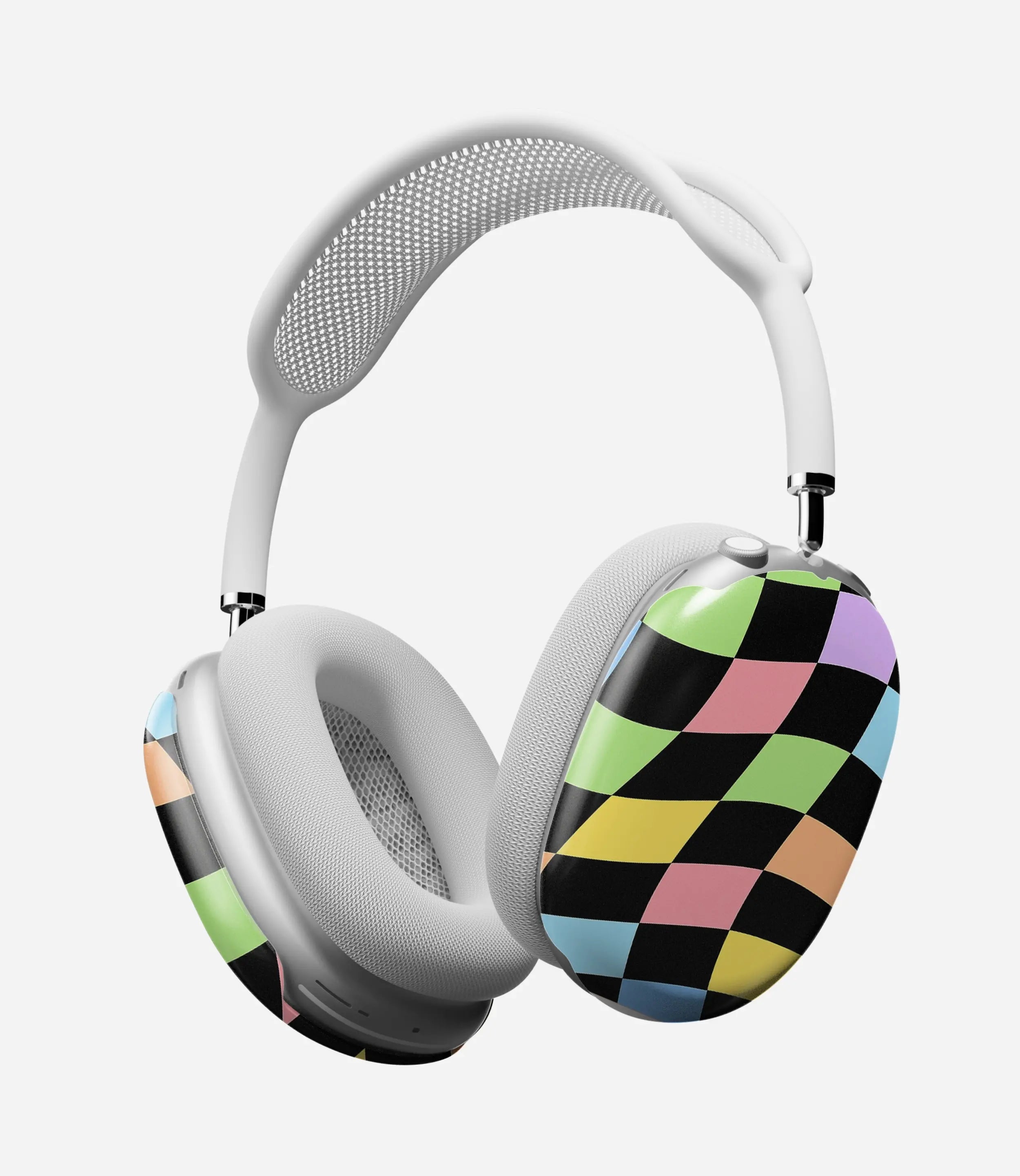 Candy Wave Check Glossy Airpods Max Case