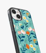 Load image into Gallery viewer, Flat Pressed Floral Glass Case